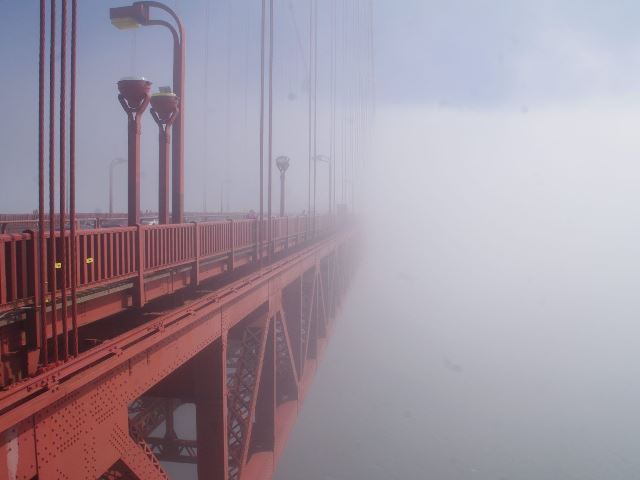 霧のサンフランシスコ